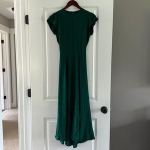 Reformation Gavin Dress in Emerald